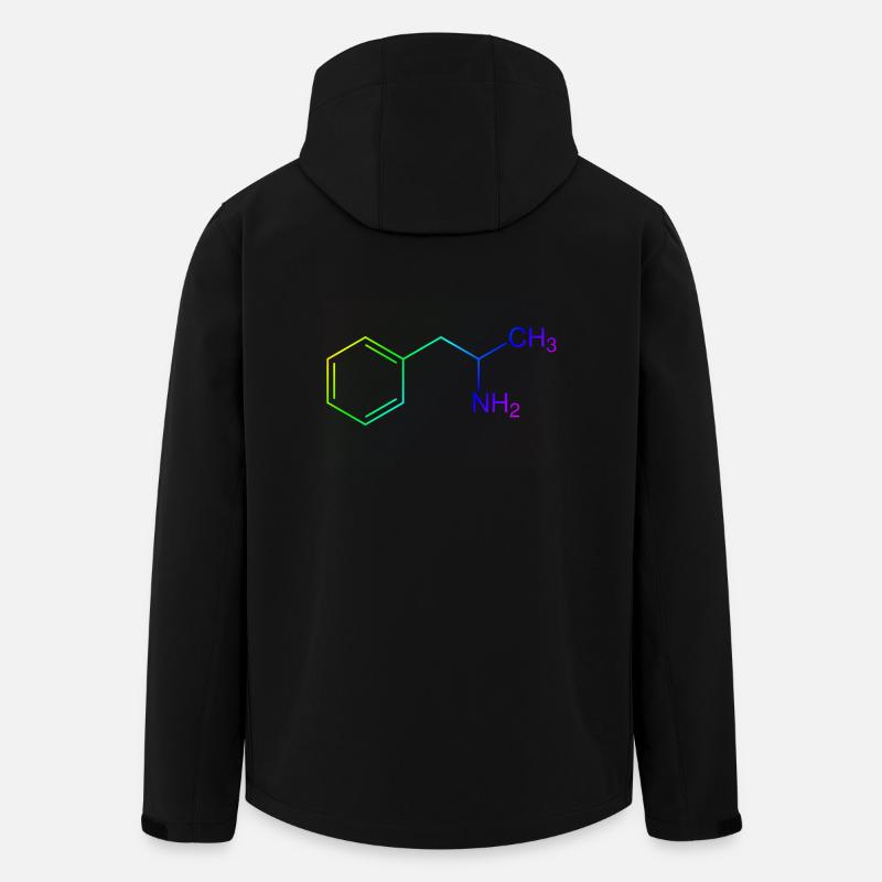 Speed Amphetamin Pepp - Recycelte Männer Softshell-Jacke von Stanley/Stella - Schwarz