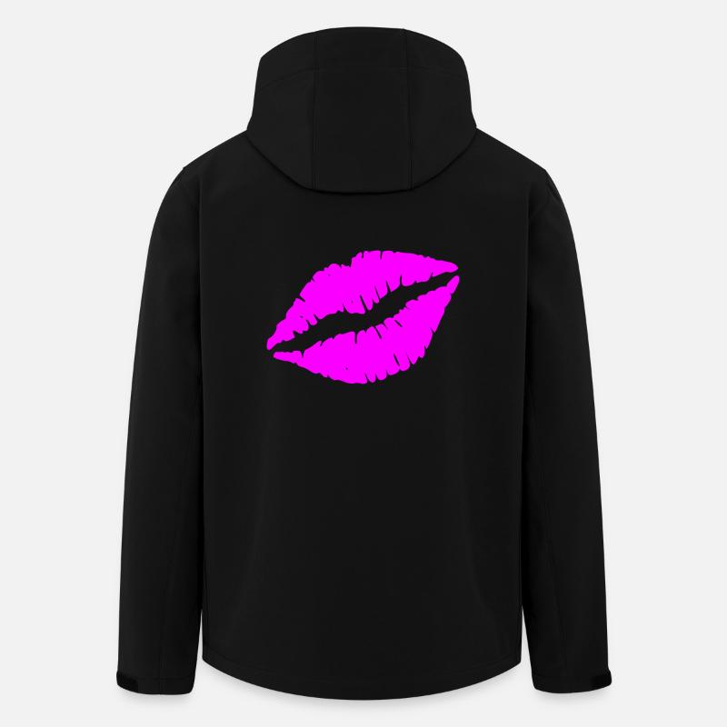 baiser - Veste softshell homme en polyester recyclé Stanley/Stella - noir