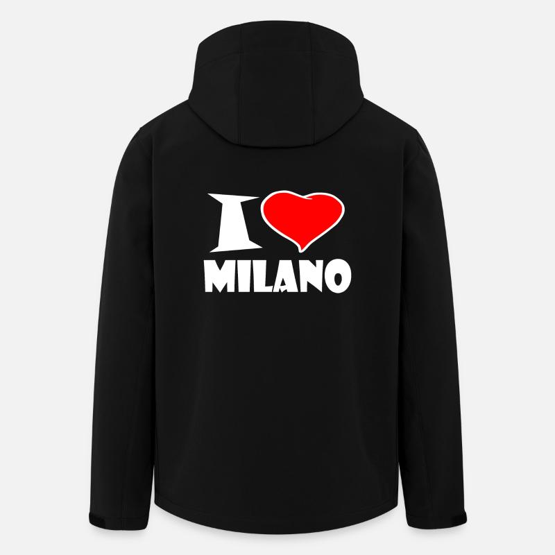 Milano - Recycelte Männer Softshell-Jacke von Stanley/Stella - Schwarz