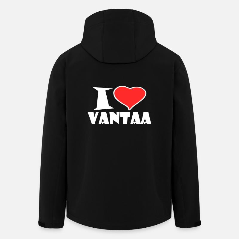 Vantaa - Men’s Recycled Softshell Jacket by Stanley/Stella - black