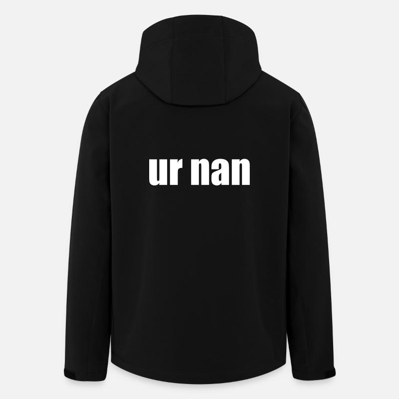 Ur nan - Recycelte Männer Softshell-Jacke von Stanley/Stella - Schwarz