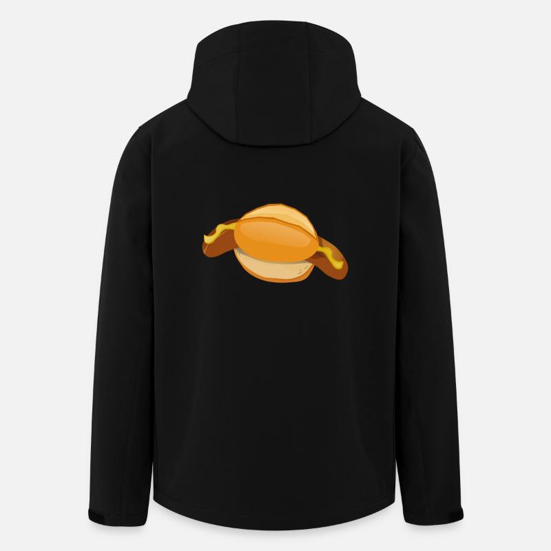grilles bratwurst fried sausage grillen - Veste softshell homme en polyester recyclé Stanley/Stella - noir