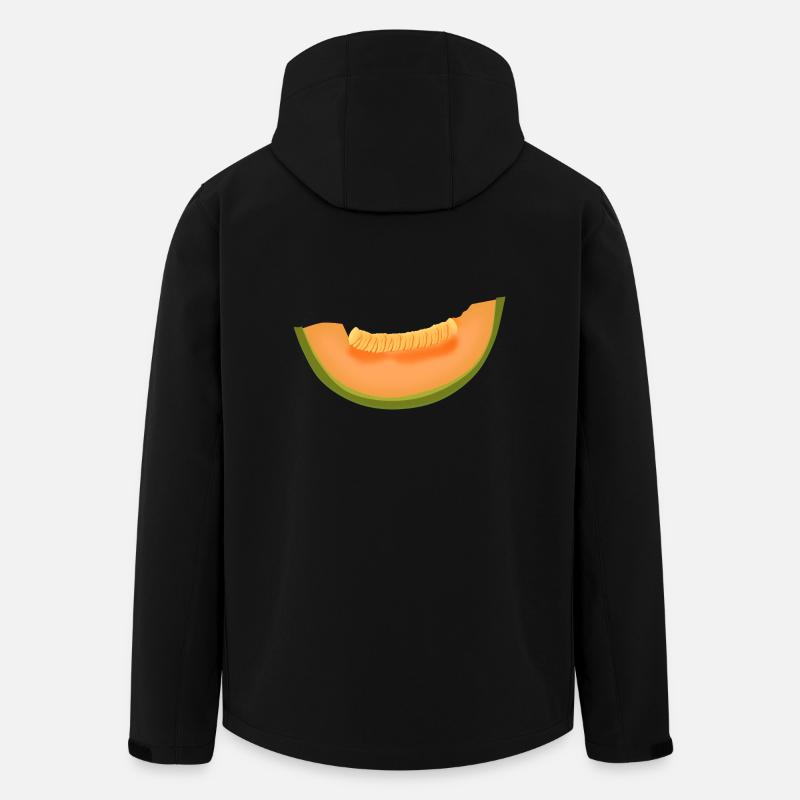 melon watermelon watermelon veggie gemues - Men’s Recycled Softshell Jacket by Stanley/Stella - black