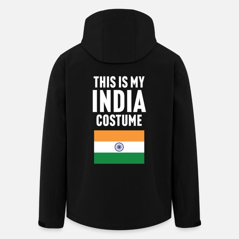C’est mon costume d’Inde - Veste softshell homme en polyester recyclé Stanley/Stella - noir