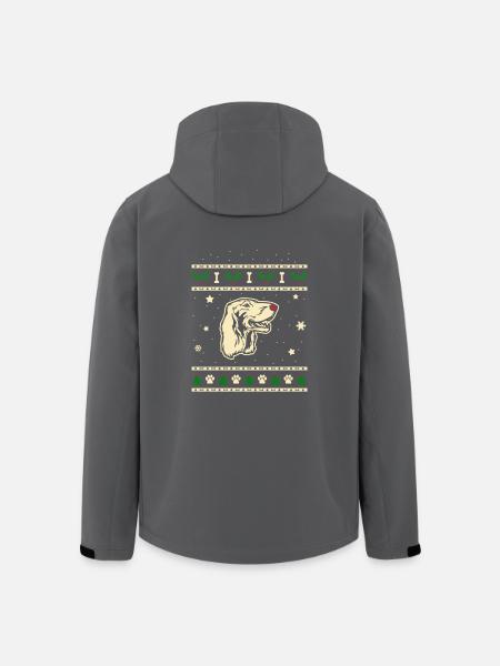 Setter cadeau de Noël - Veste softshell homme en polyester recyclé Stanley/Stella - noir