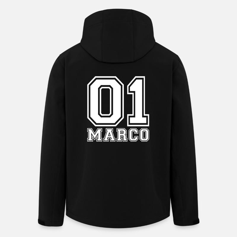 Marco - Navn - Stanley/Stella herre softshelljakke i genanvendt polyester Discoverer - sort