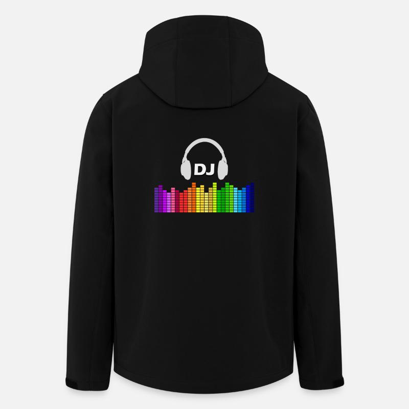 DJ - Veste softshell homme en polyester recyclé Stanley/Stella - noir