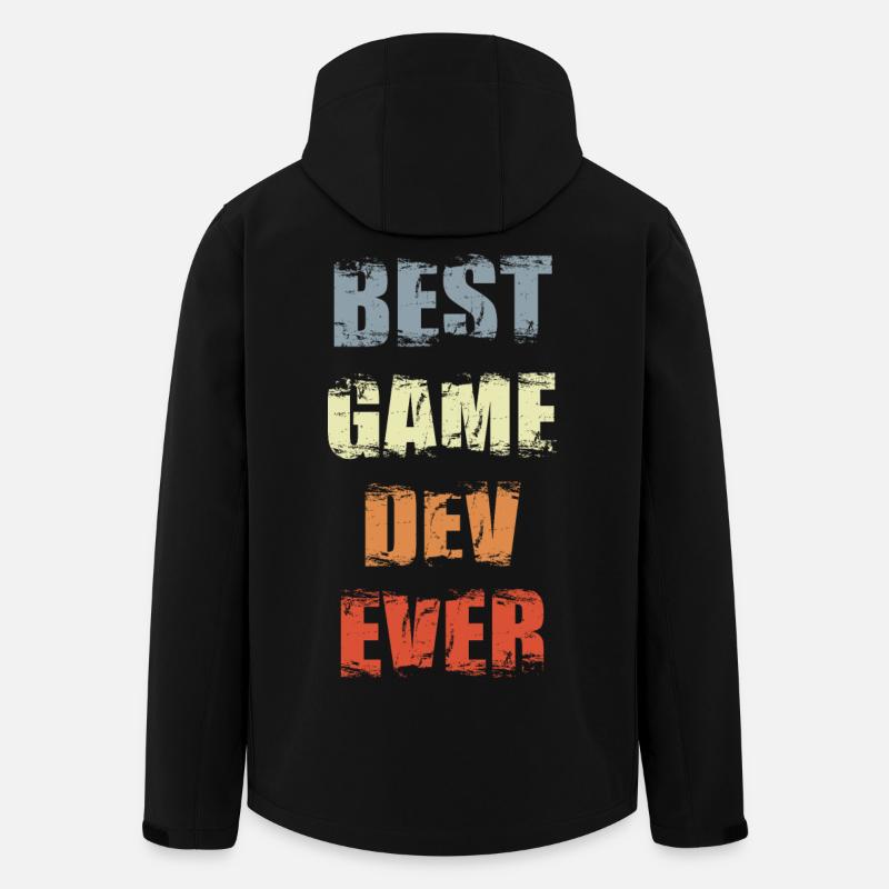 Développement de jeux de motivation - Veste softshell homme en polyester recyclé Stanley/Stella - noir
