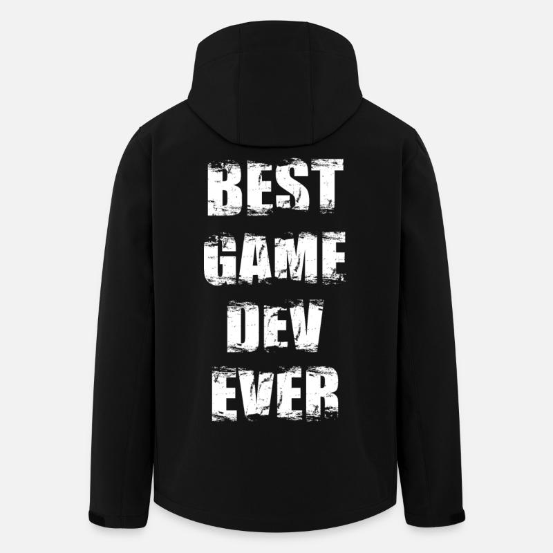 Spielentwickler - Recycelte Männer Softshell-Jacke von Stanley/Stella - Schwarz