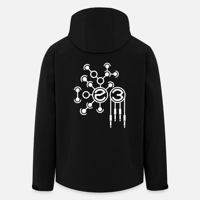 028 23 - Men’s Recycled Softshell Jacket by Stanley/Stella - black