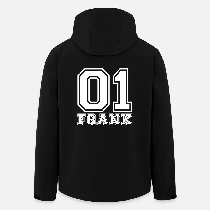 Frank - Name - Men’s Recycled Softshell Jacket by Stanley/Stella - black