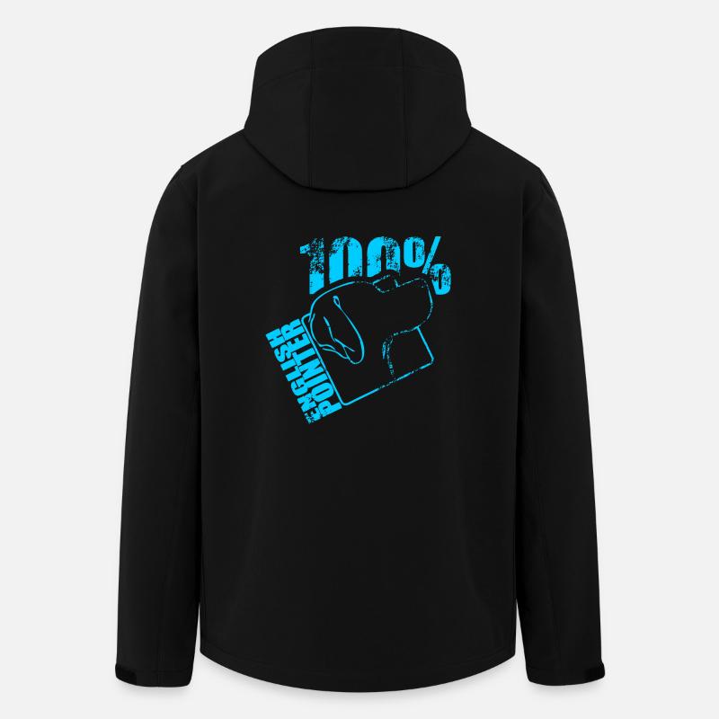 ENGLISH POINTER 100 - Men’s Recycled Softshell Jacket by Stanley/Stella - black