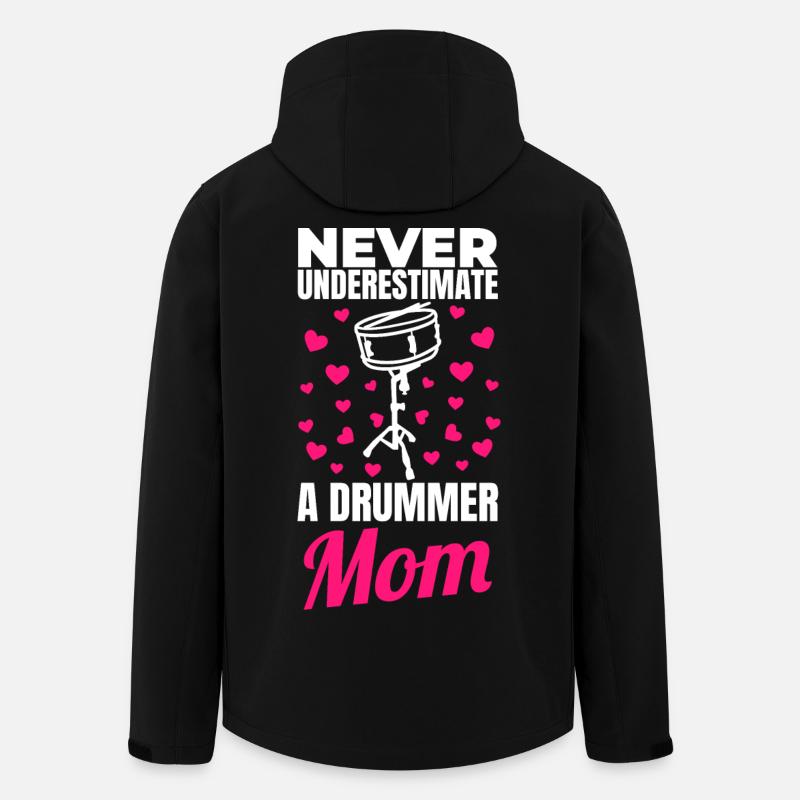 Mère batteuse - Veste softshell homme en polyester recyclé Stanley/Stella - noir