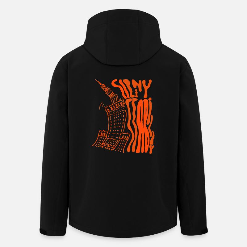 strongandstable warszawa - Recycelte Männer Softshell-Jacke von Stanley/Stella - Schwarz