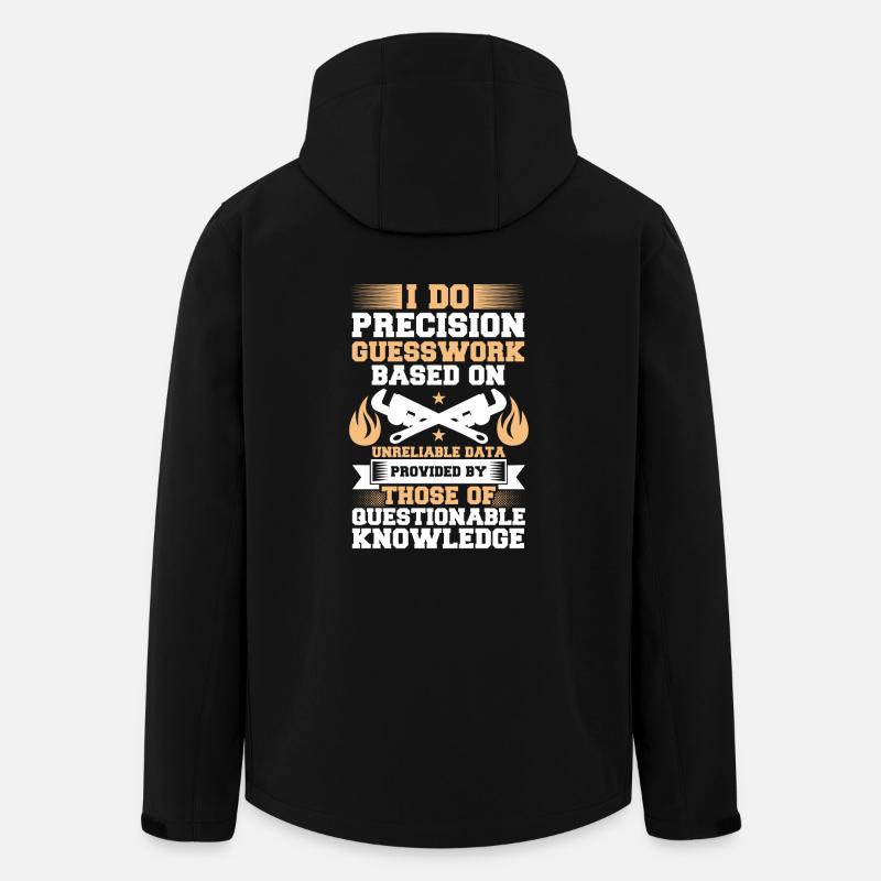 Pipefitters precision - Men’s Recycled Softshell Jacket by Stanley/Stella - black