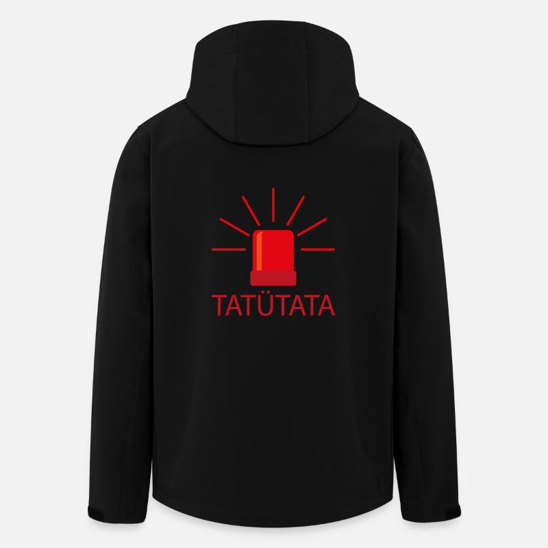 tatütata - Recycelte Männer Softshell-Jacke von Stanley/Stella - Schwarz