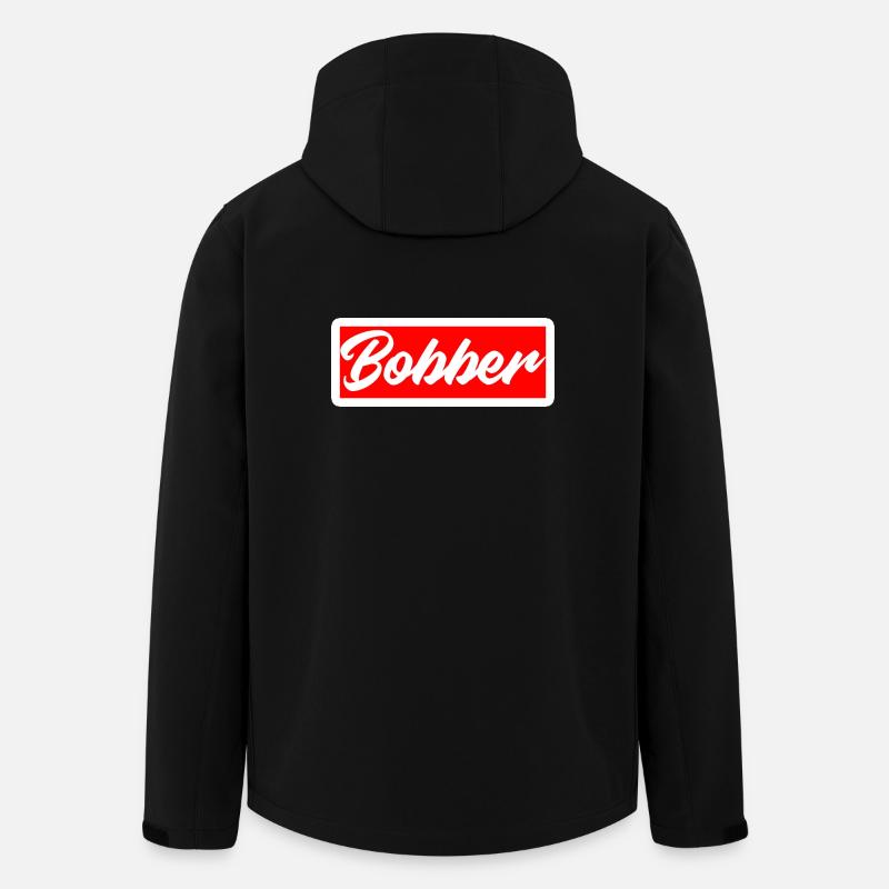 bobber chopper biker cruisen aufkleber sticker - Recycelte Männer Softshell-Jacke von Stanley/Stella - Schwarz