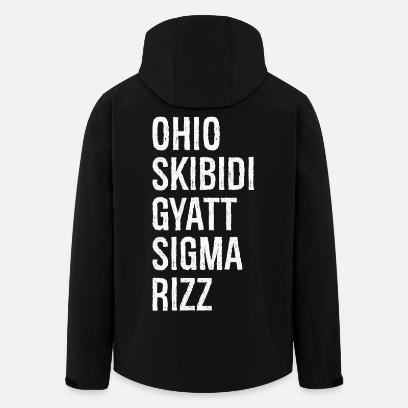 Ohio Skibidi Gyatt Sigma Rizz - Giacca softshell riciclata Uomo Stanley/Stella Discoverer - nero