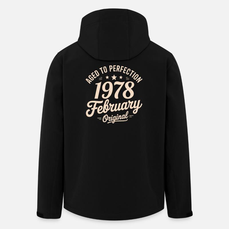Février 1978 - February 1978 - Men’s Recycled Softshell Jacket by Stanley/Stella - black