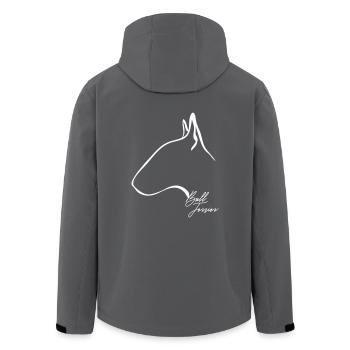 Profil de BULL TERRIER Wilsigns - Veste softshell homme en polyester recyclé Stanley/Stella - noir - Dos - AI Model Male 185 light (185cm)