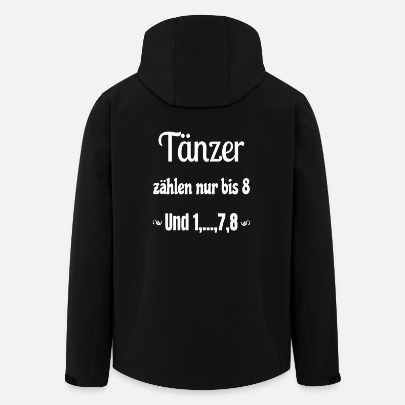 Tanzen - lustiges Tänzer Shirt - Recycelte Männer Softshell-Jacke von Stanley/Stella - Schwarz