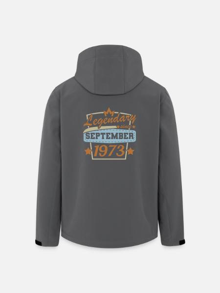 Legendary since September 1973 - Men’s Recycled Softshell Jacket by Stanley/Stella - black
