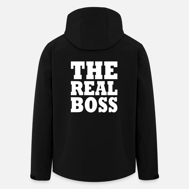 The real boss - Veste softshell homme en polyester recyclé Stanley/Stella - noir