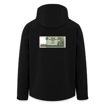 200 marks der ddr - Veste softshell homme en polyester recyclé Stanley/Stella - noir - Dos - AI Model Male 185 light (185cm)