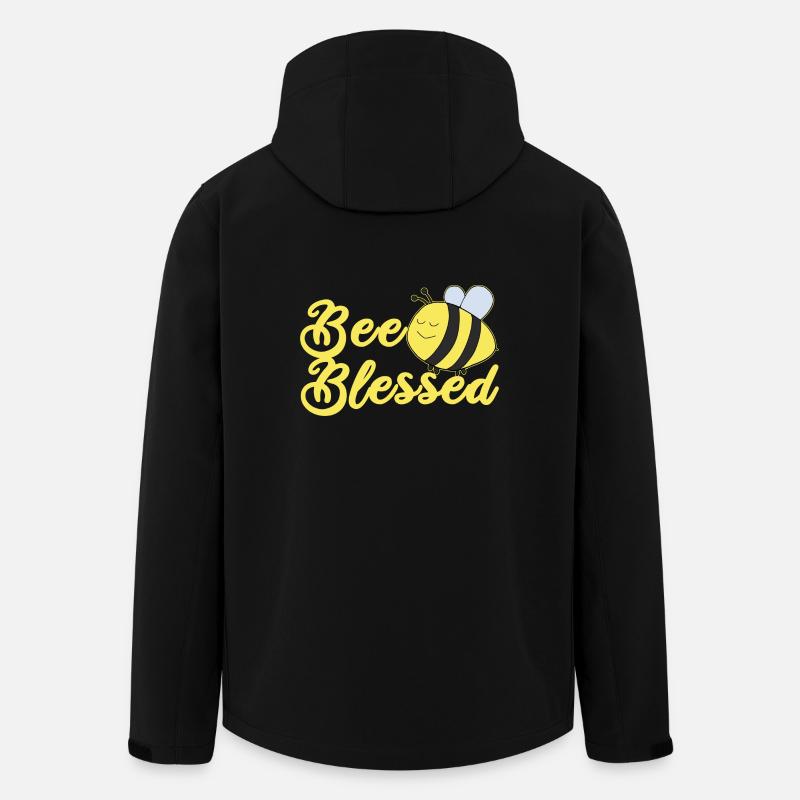Christliches Motiv Kinder Taufe - Recycelte Männer Softshell-Jacke von Stanley/Stella - Schwarz
