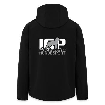 ROTTWEILER IGP Hundesport Hunde Hund Wilsigns - Recycelte Männer Softshell-Jacke von Stanley/Stella - Schwarz - Hinten - AI Model Male 185 light (185cm)