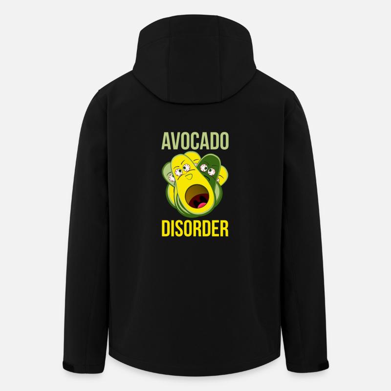 Avocado disorder - Men’s Recycled Softshell Jacket by Stanley/Stella - black