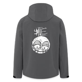 sourire - Veste softshell homme en polyester recyclé Stanley/Stella - charbon - Dos - AI Model Male 185 light (185cm)