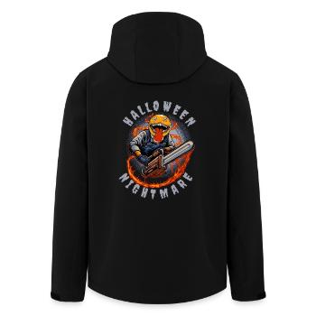 HALLOWEEN NIGHTMARE !! - Men’s Recycled Softshell Jacket by Stanley/Stella - black - Back - AI Model Male 185 light (185cm)