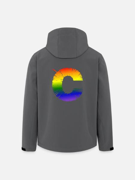 Rainobow C - Men’s Recycled Softshell Jacket by Stanley/Stella - black