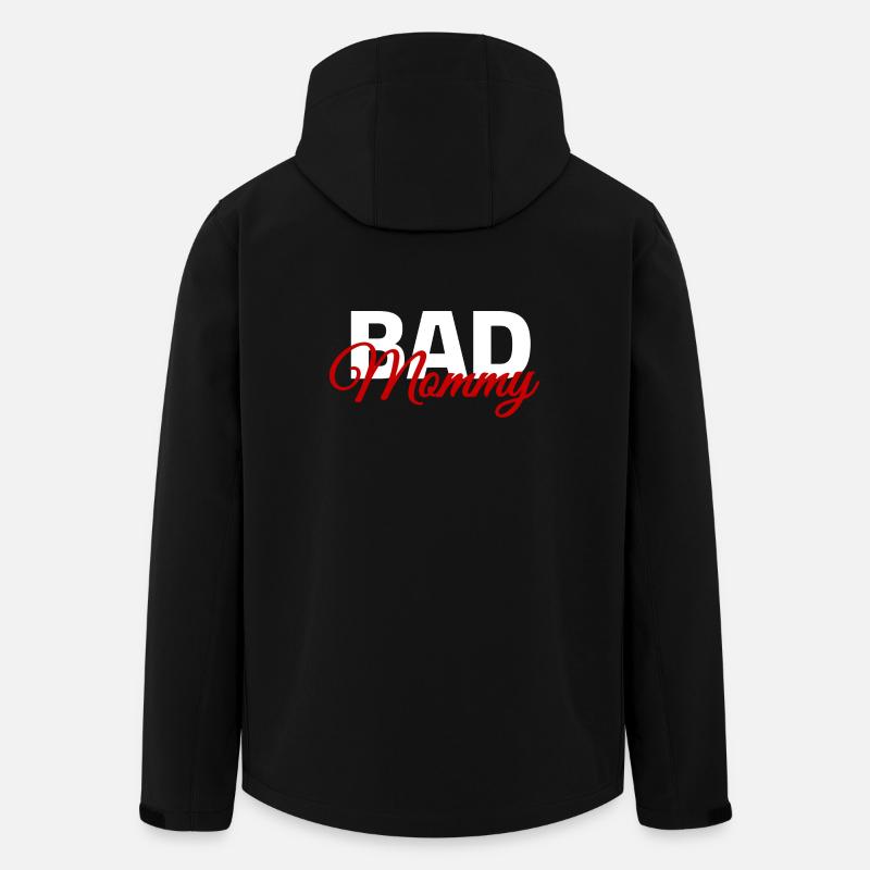 Bad Mommy - Bad Mom - Veste softshell homme en polyester recyclé Stanley/Stella - noir