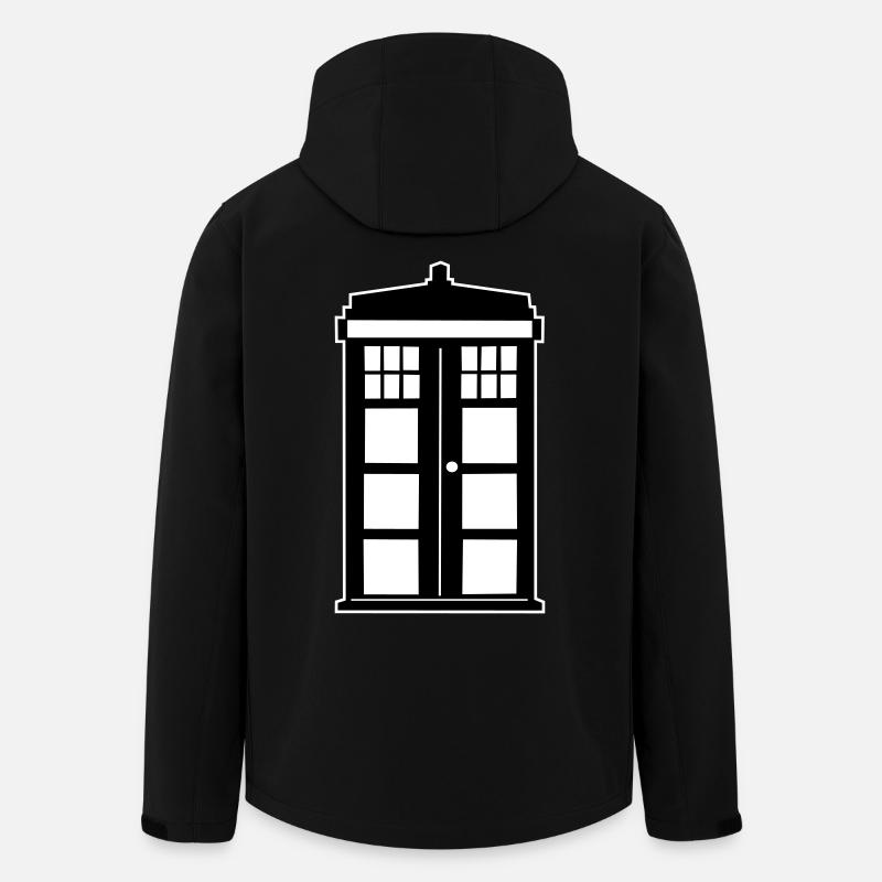 BlueBox - Recycelte Männer Softshell-Jacke von Stanley/Stella - Schwarz