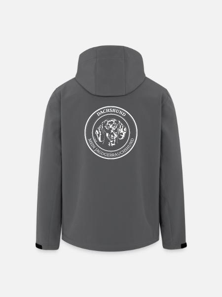 DACHSHUND Jagdgebrauchshund Wilsigns Jäger - Recycelte Männer Softshell-Jacke von Stanley/Stella - Schwarz