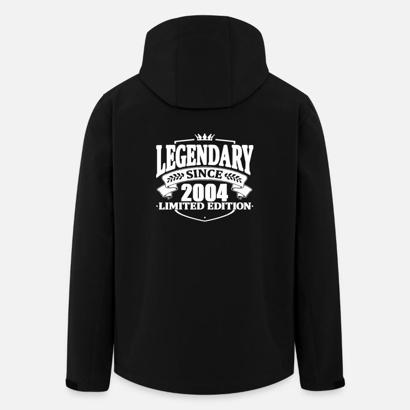 Légendaire depuis 2004 - Veste softshell homme en polyester recyclé Stanley/Stella - noir