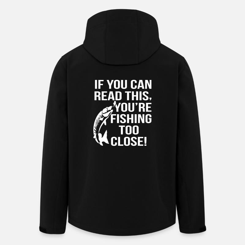 Fishing Too Close - Recycelte Männer Softshell-Jacke von Stanley/Stella - Schwarz