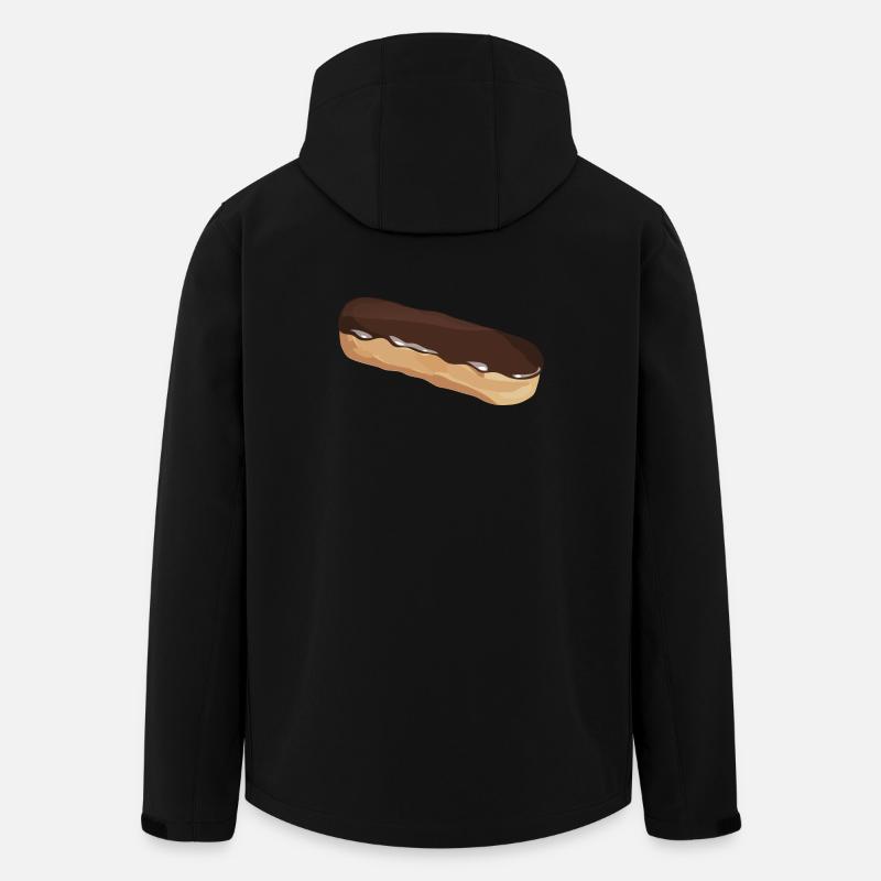 eclair_chocolat - Recycelte Männer Softshell-Jacke von Stanley/Stella - Schwarz