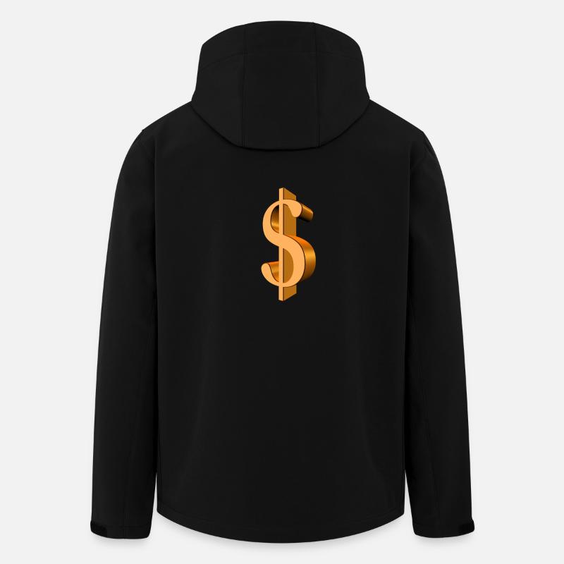 Dollar - Veste softshell homme en polyester recyclé Stanley/Stella - noir