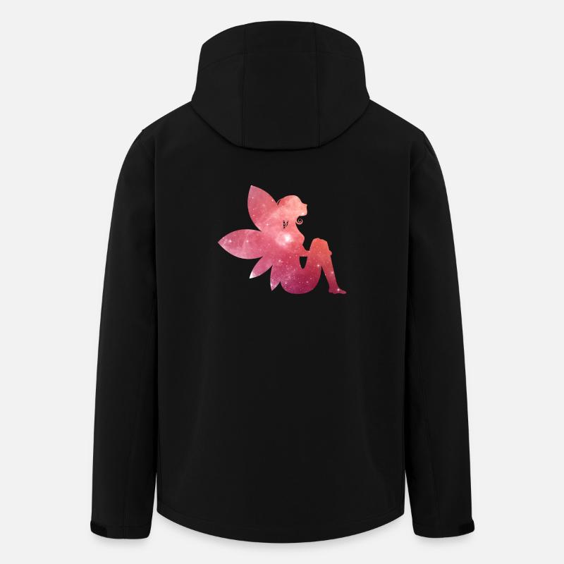 fée - Fée - Veste softshell homme en polyester recyclé Stanley/Stella - noir