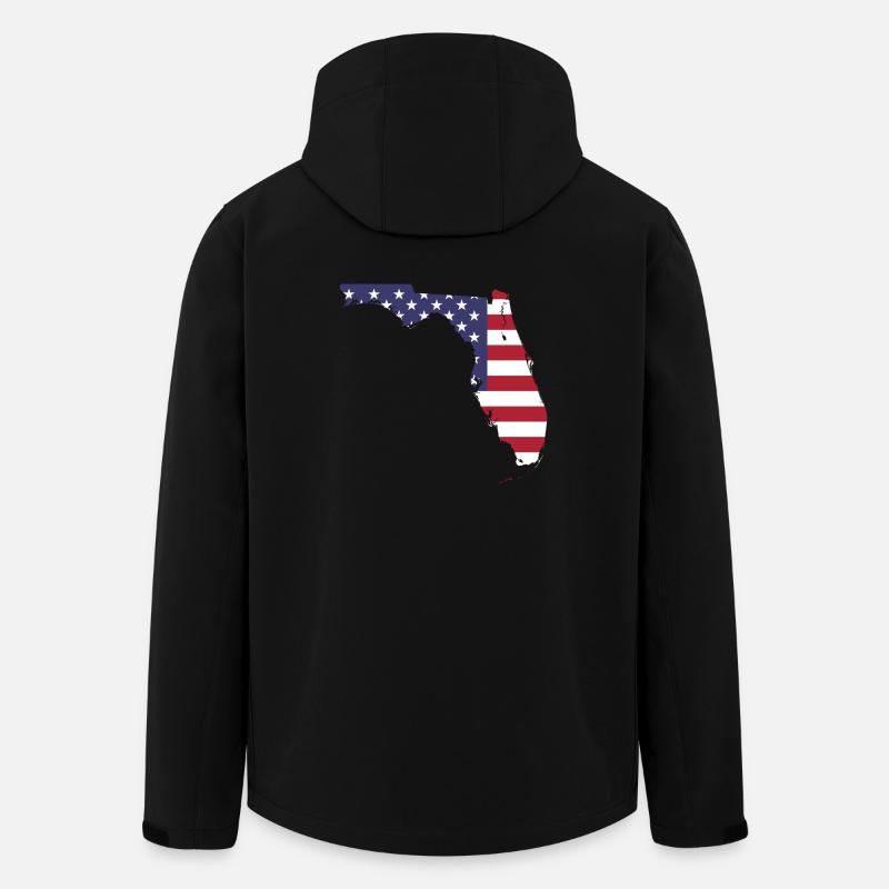 FLORIDE chemise - Veste softshell homme en polyester recyclé Stanley/Stella - noir