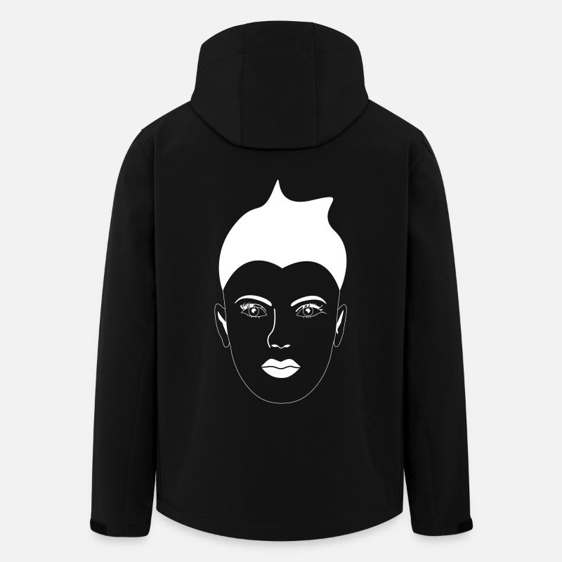 Esmeralda - Veste softshell homme en polyester recyclé Stanley/Stella - noir