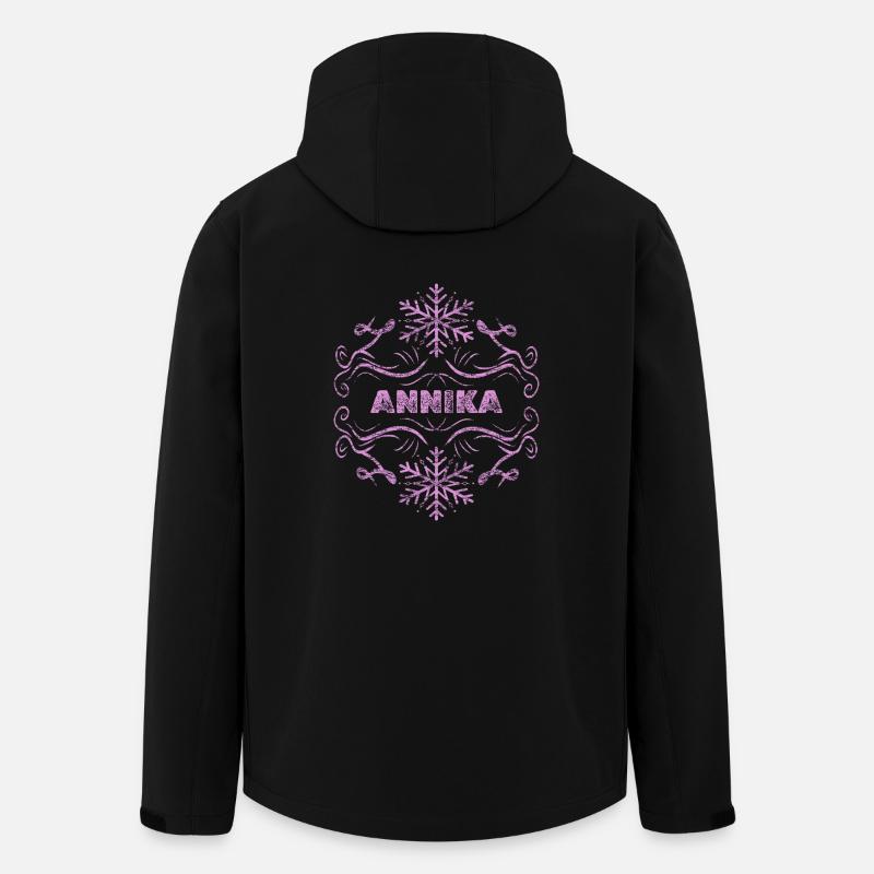 Annika - Veste softshell homme en polyester recyclé Stanley/Stella - noir