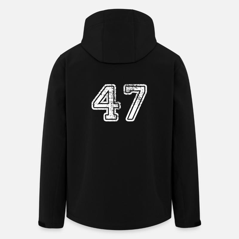 47 - Men’s Recycled Softshell Jacket by Stanley/Stella - black