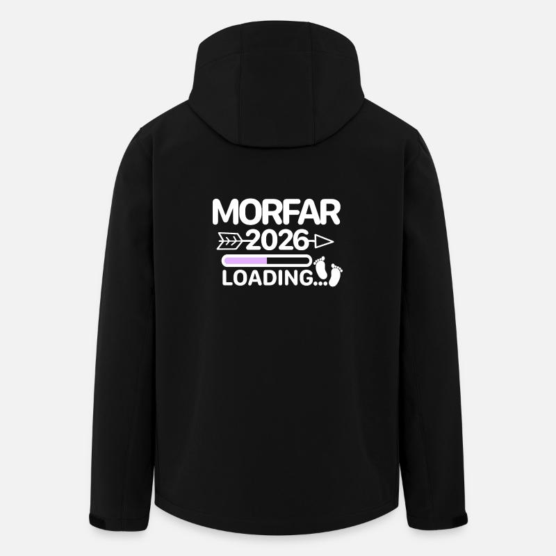 Morfar 2026 Suédois - Veste softshell homme en polyester recyclé Stanley/Stella - noir