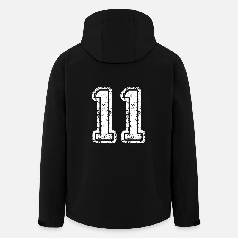 11 - Men’s Recycled Softshell Jacket by Stanley/Stella - black