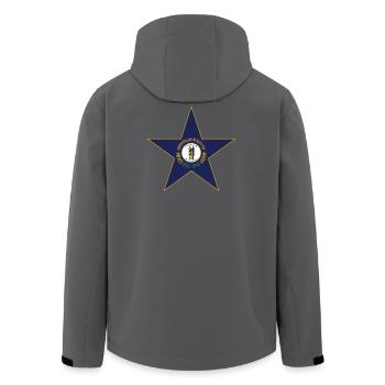 Kentucky Fan T-Shirt – Stolz zeigen! - Recycelte Männer Softshell-Jacke von Stanley/Stella - Schwarz - Hinten - AI Model Male 185 light (185cm)