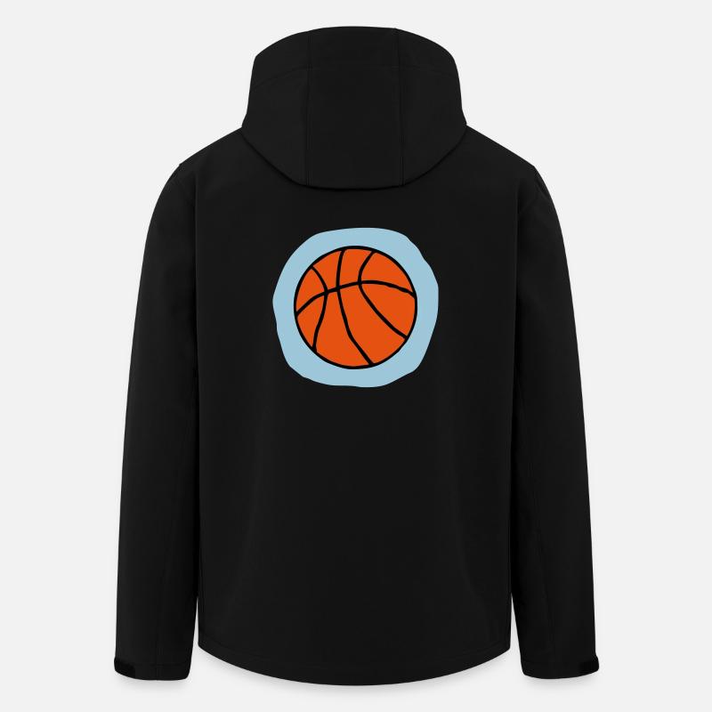 Basketball gift - Men’s Recycled Softshell Jacket by Stanley/Stella - black